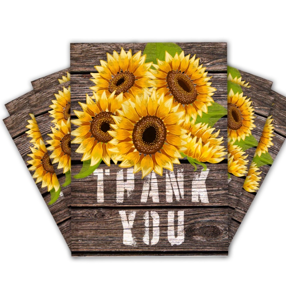 LAST SET!🌻18 Sunflower Thank you Poly Mailer